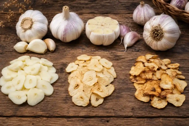 چگونه سیر تازه را خشک کنیم