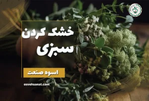 خشک کردن سبزی