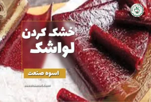 خشک کردن لواشک