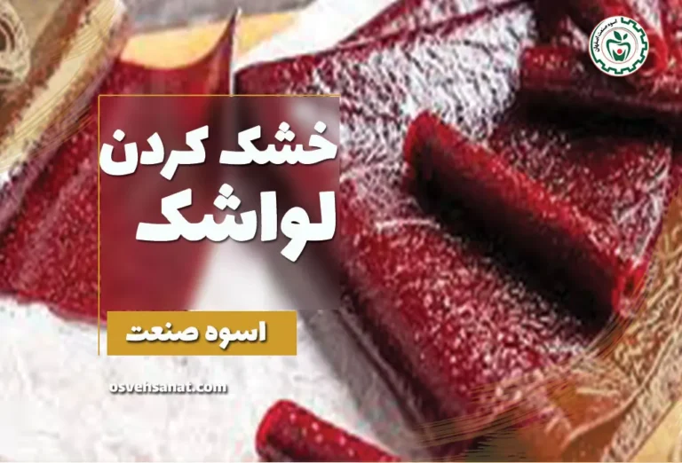 خشک کردن لواشک
