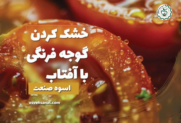 خشک کردن گوجه فرنگی