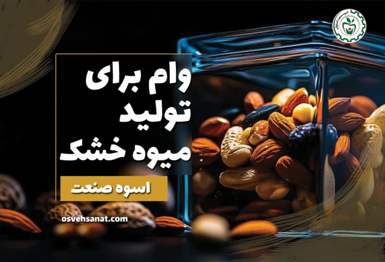وام برای تولید میوه خشک