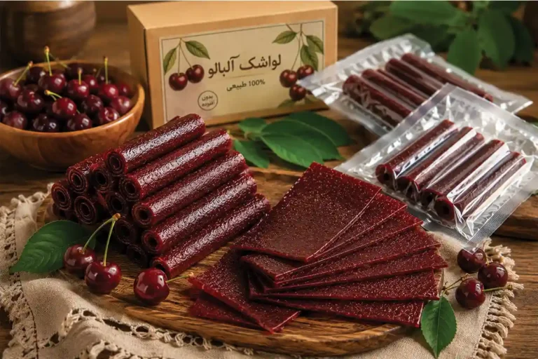 طرز تهیه لواشک آلبالو